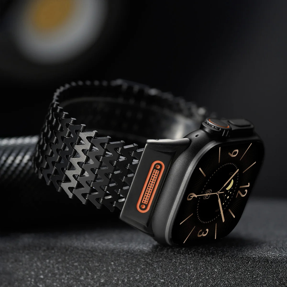 Apple Watch 45mm and 49mm compatible metal strap