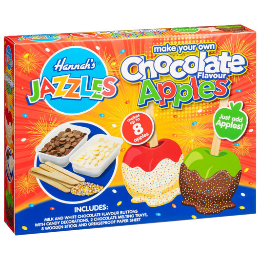 Complete chocolate apples kit for fun at home