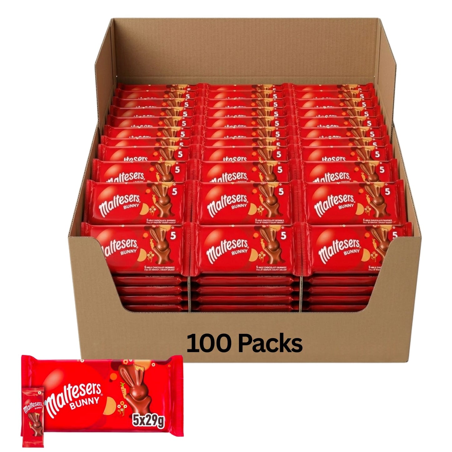 Festive Easter chocolate with smooth milk chocolate