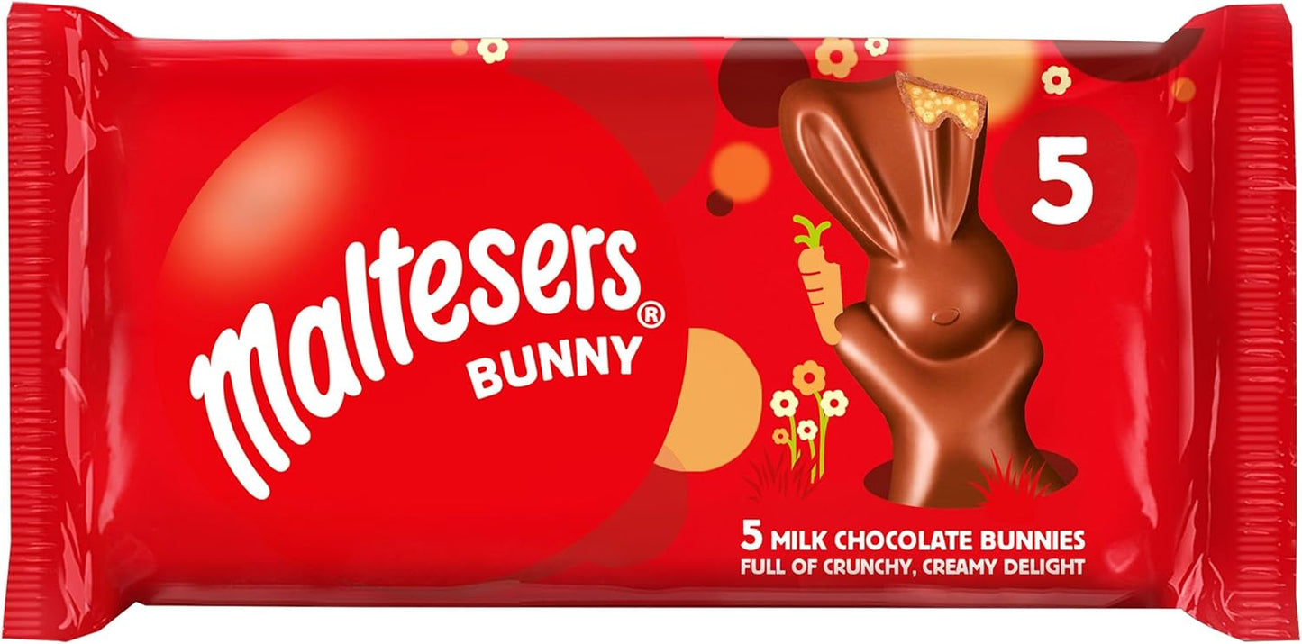 Crunchy and creamy chocolate bunny for Easter