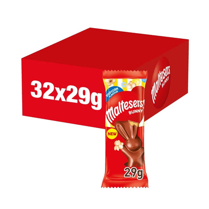 Maltesers Popcorn Chocolate Easter Bunny 32 x 29g packs