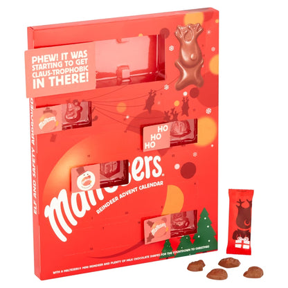 Maltesers Advent Calendar with Festive Reindeer 108g – Jolafunbs