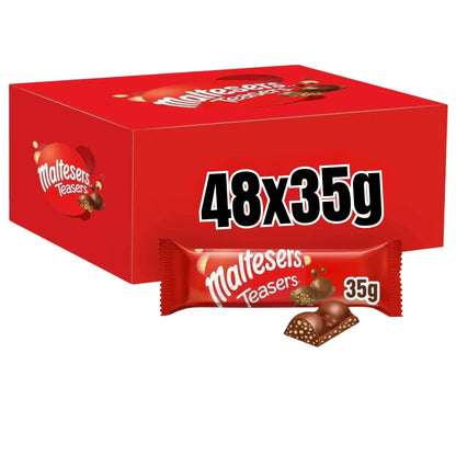 Crunchy honeycomb in creamy milk chocolate Maltesers bar