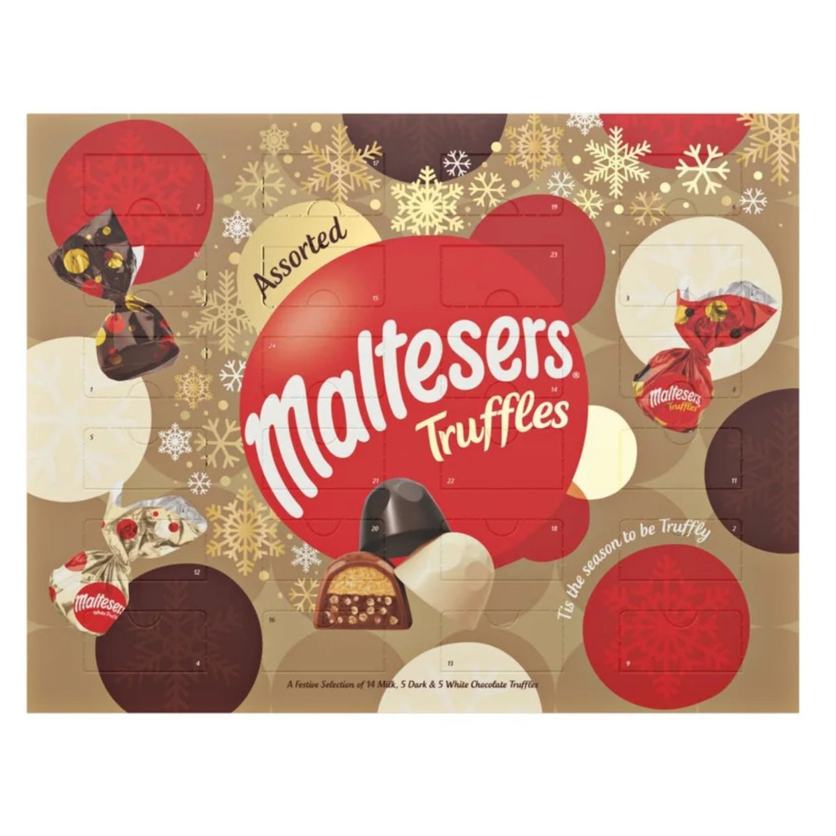 Maltesers Truffles Assorted Advent Calendar 216g