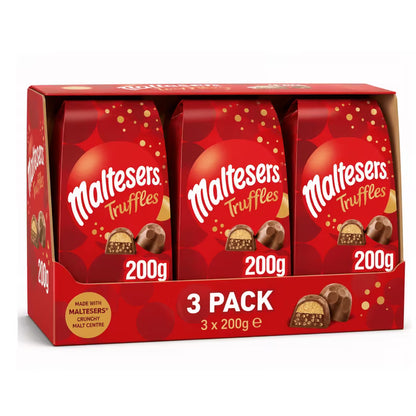 Maltesers Truffles Gift Boxes 3 x 200g