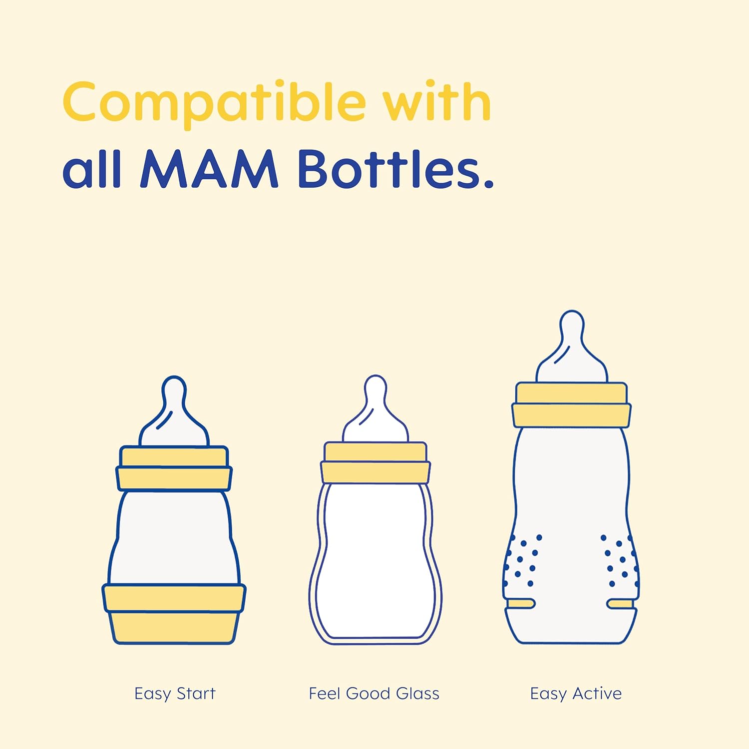 Soft and gentle MAM teats 4-pack