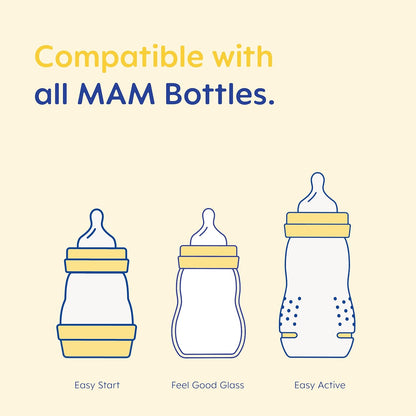Soft and gentle MAM teats 4-pack