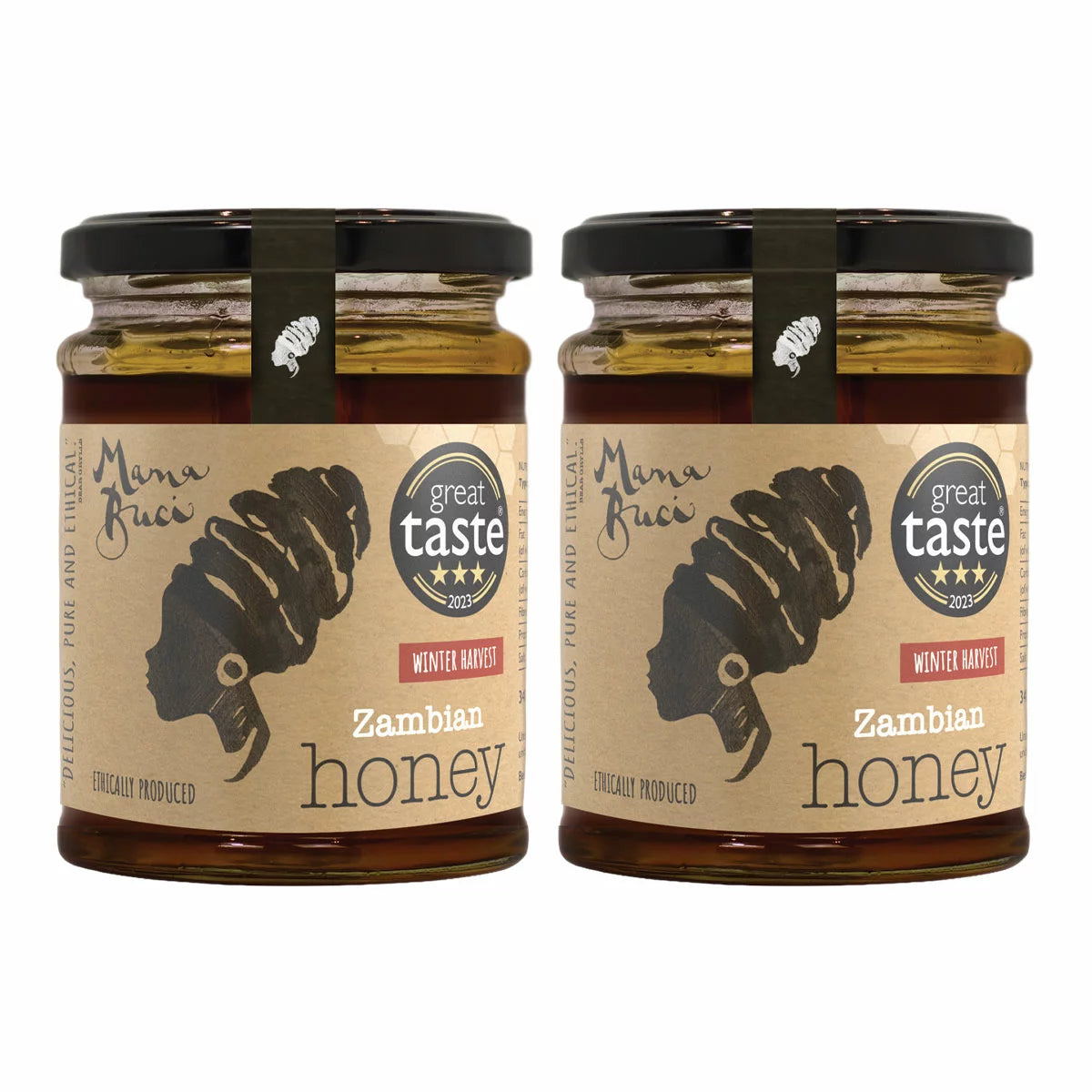 Mama Buci winter harvest honey twin pack 2x340g