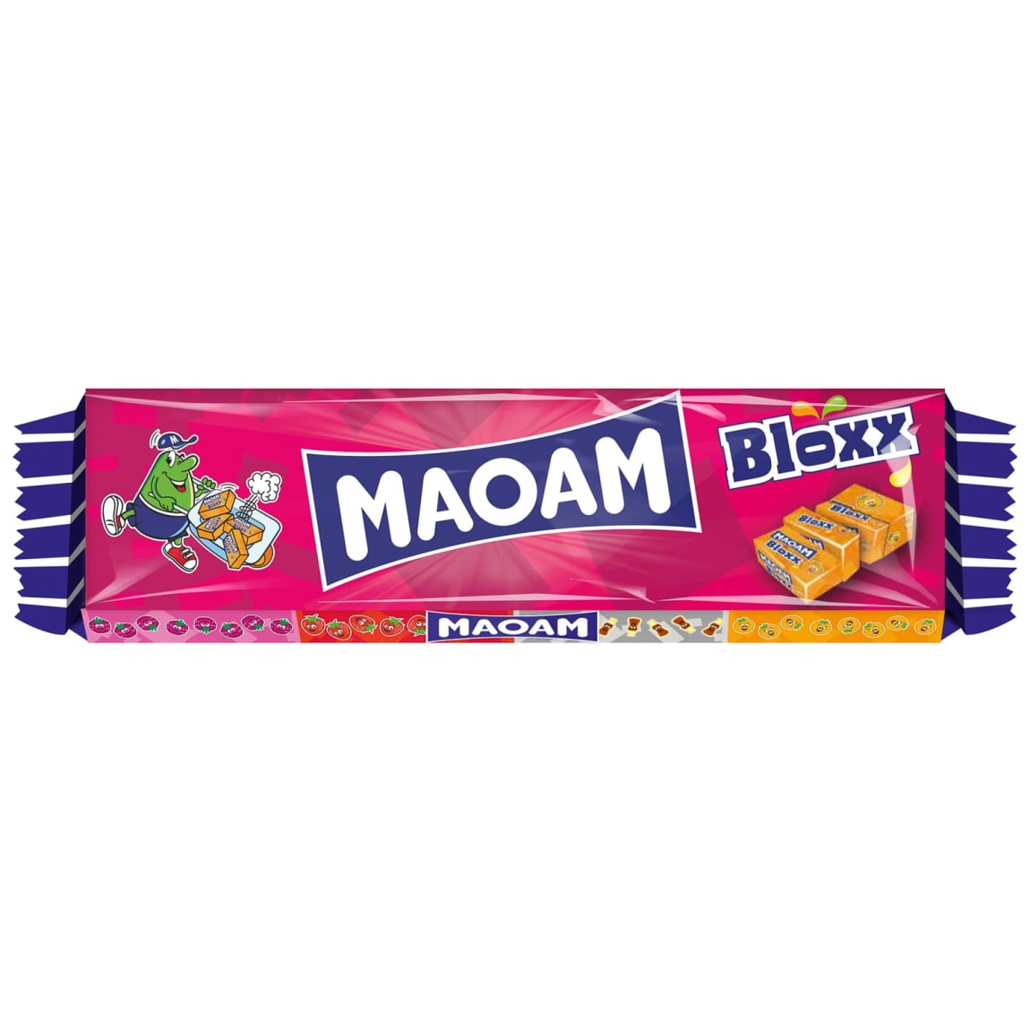 Maoam Bloxx 8 pack fruit and cola chewy sweets