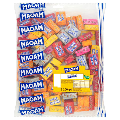 Fruity and cola Maoam Bloxx sweets for Halloween or parties