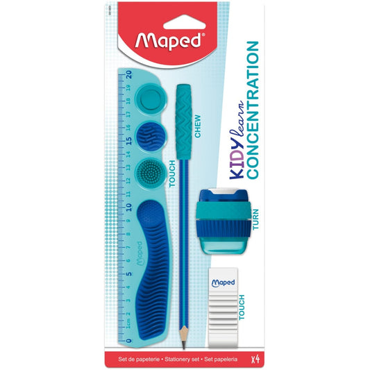 Maped Concentration Stationery Set 4 Pack