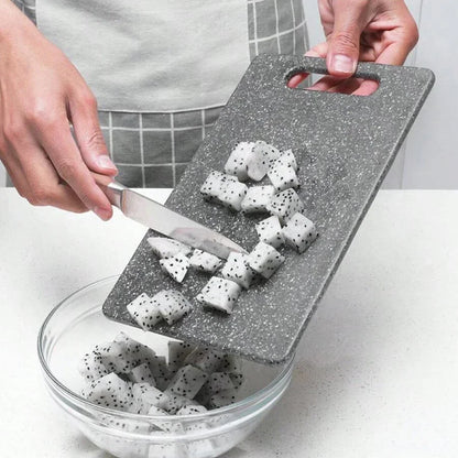 Marble food preparation board for the kitchen