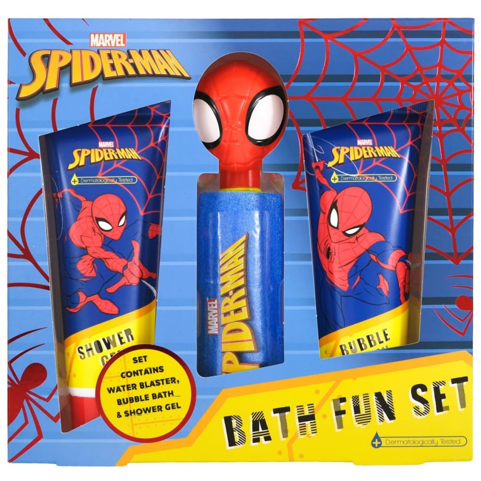 Marvel Spider-Man Bath Fun Set 3 Piece