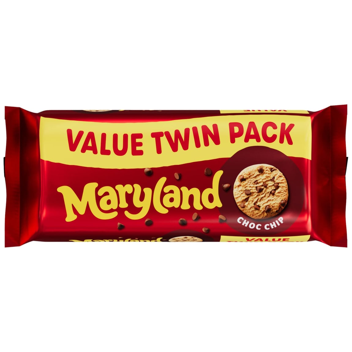Maryland Chocolate Chip Cookie Twin Pack 2 x 200g packaging