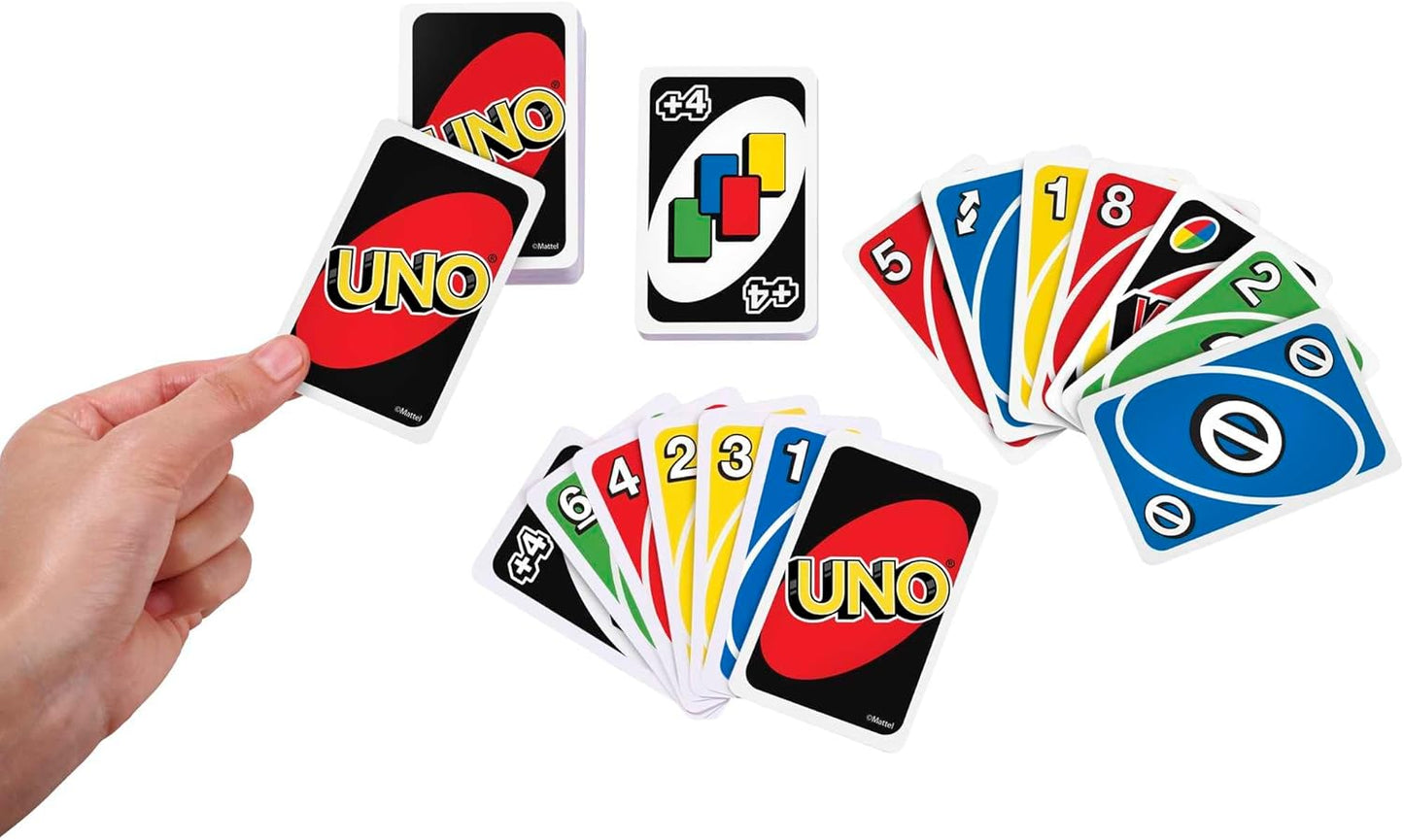 family night card game uno ages 7 and up