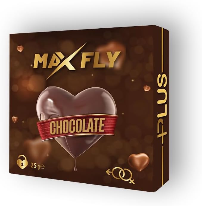 MaxFly Aphrodisiac Milk Chocolate Bar 25g for adults