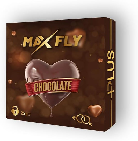 MaxFly Aphrodisiac Milk Chocolate Bar 25g for adults