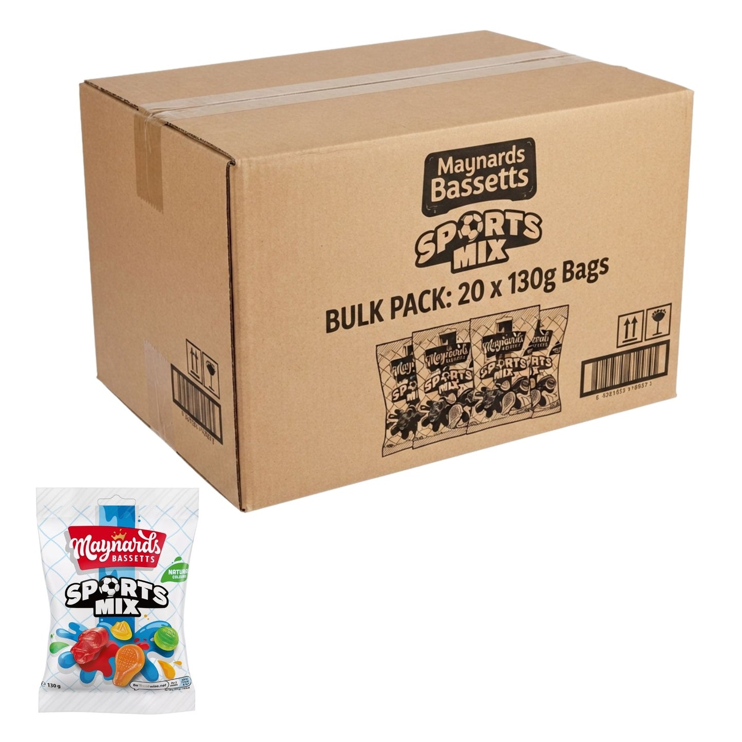 Maynards Sports Mix Sweets 20 x 130g