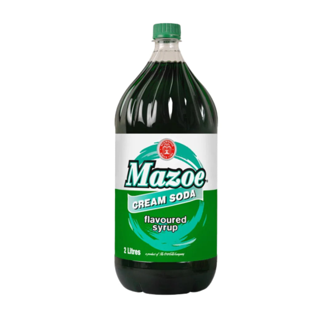 Mazoe Cream Soda 2L sweet fizzy cordial for refreshing drinks