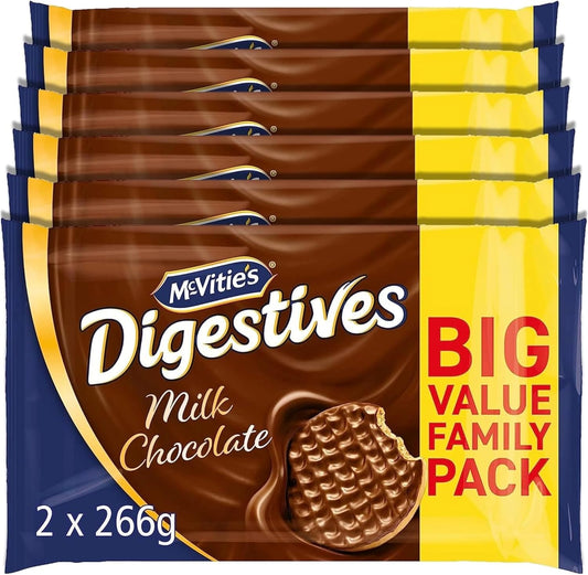 McVitie’s chocolate digestive biscuits