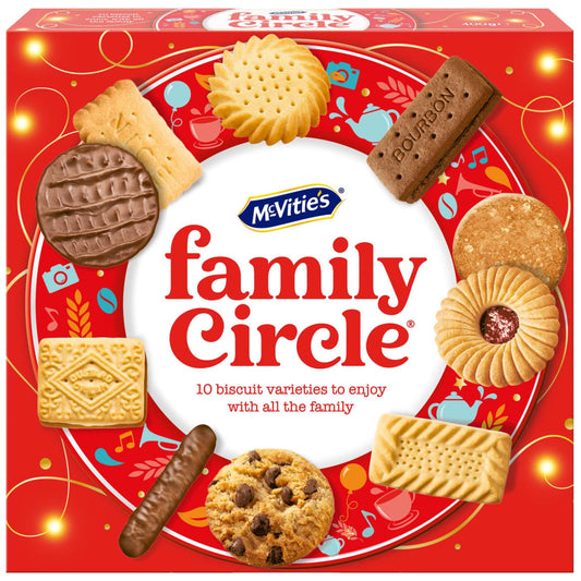 McVitie’s Family Circle Biscuit Selection 400g box