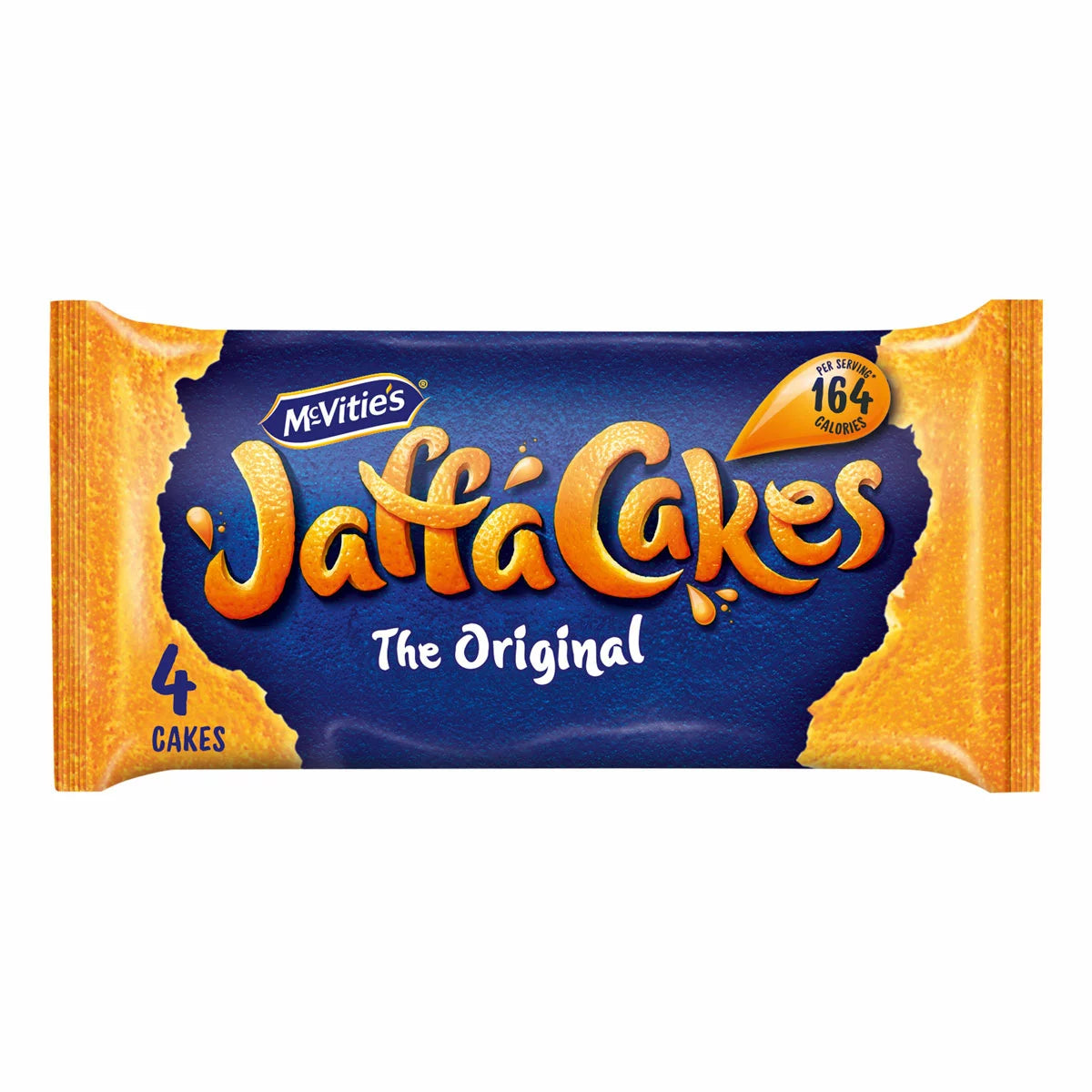 Jaffa Cakes chocolate covered sponge with orange filling snack pack