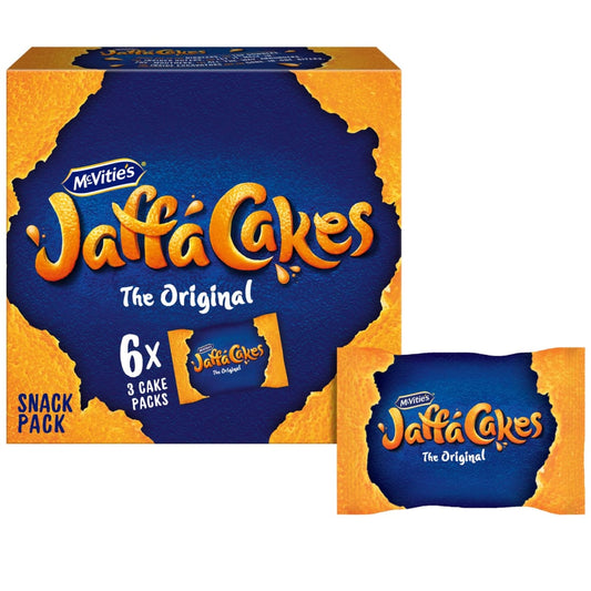 McVitie’s Jaffa Cakes Snack Pack with 18 cakes