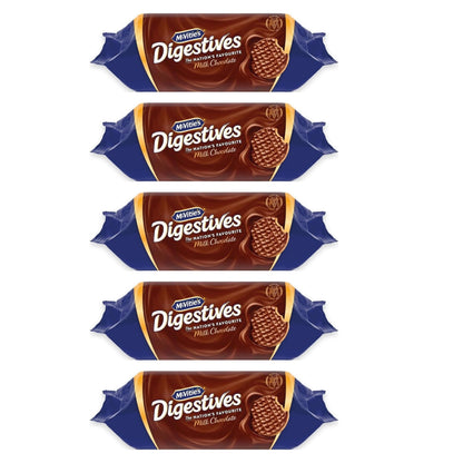 McVitie's Milk Chocolate Digestives Biscuits 5 x 433g