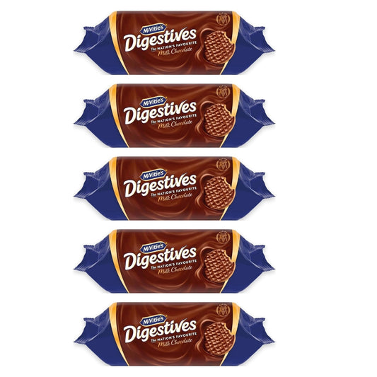 McVitie's Milk Chocolate Digestives Biscuits 5 x 433g