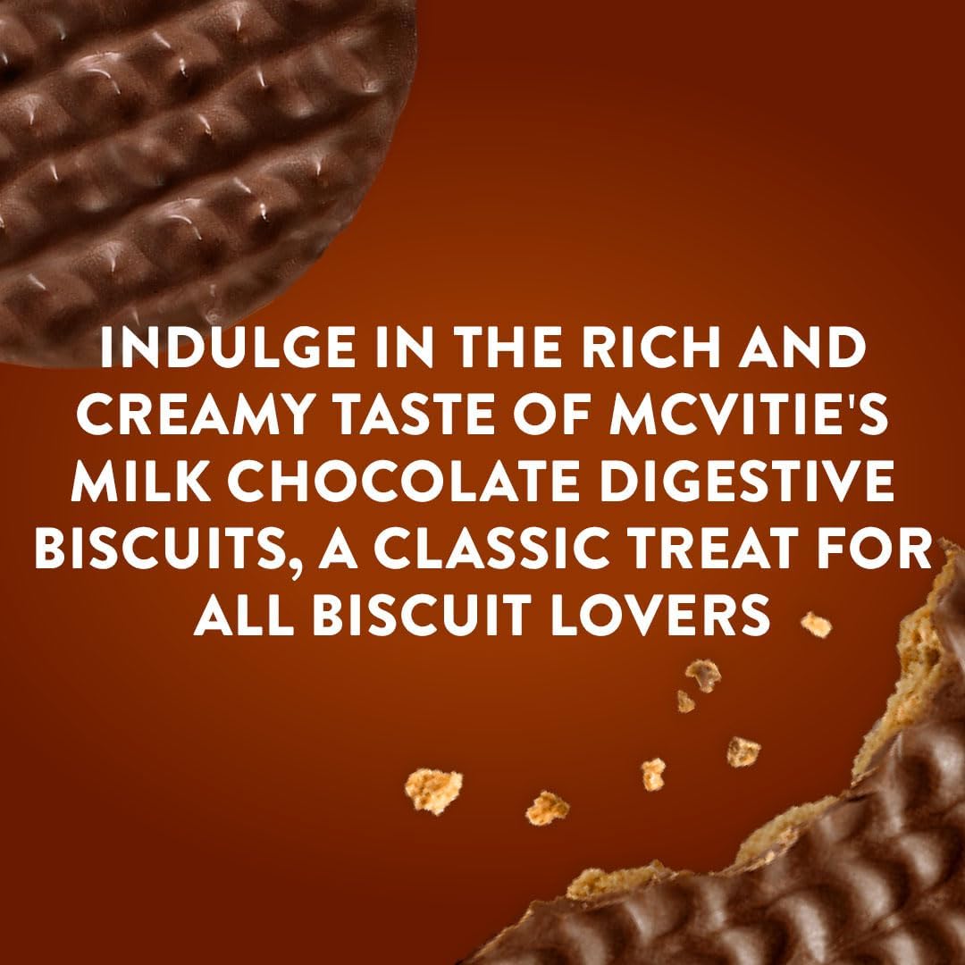 McVitie’s twin pack digestives indulge in rich and creamy taste