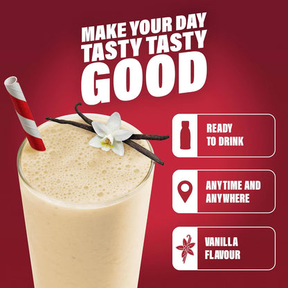 Creamy vanilla meal replacement drink