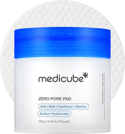Medicube Zero Pore Pads 2.0 exfoliating toner pads 70