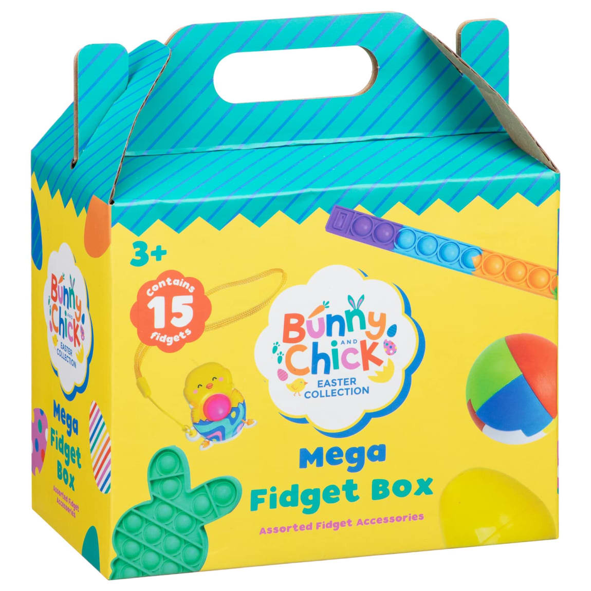 Portable Easter sensory play kit for home or school