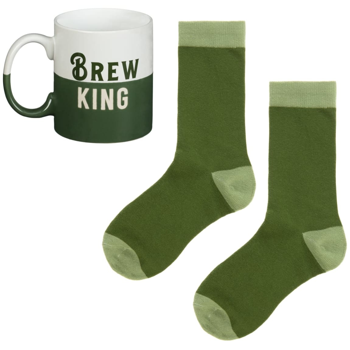 Men’s Mug & Sock Gift Set in Brew King Design