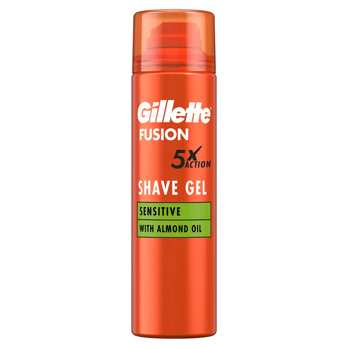 Almond oil shaving gel for sensitive skin men