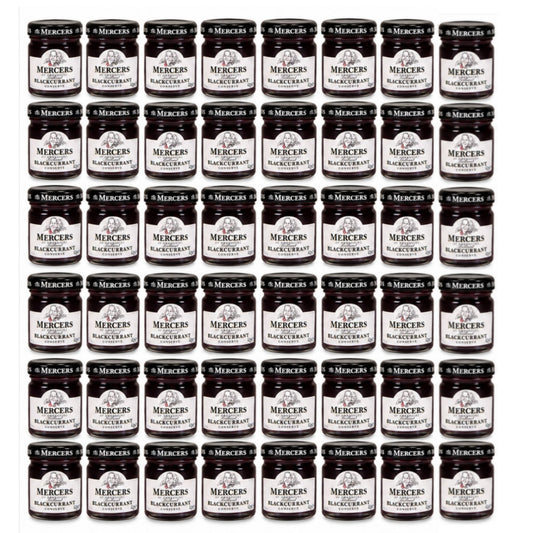 Mercers Blackcurrant Conserve 48 x 42g