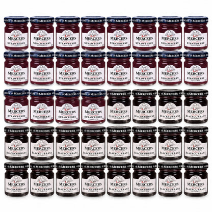 Mercers Blackcurrant and Strawberry Conserve 40 Portions