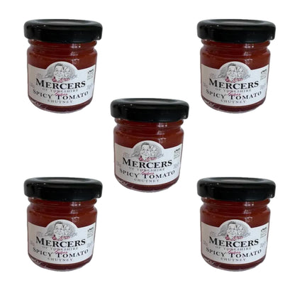 Mercers Spicy Tomato Chutney 6 x 38g
