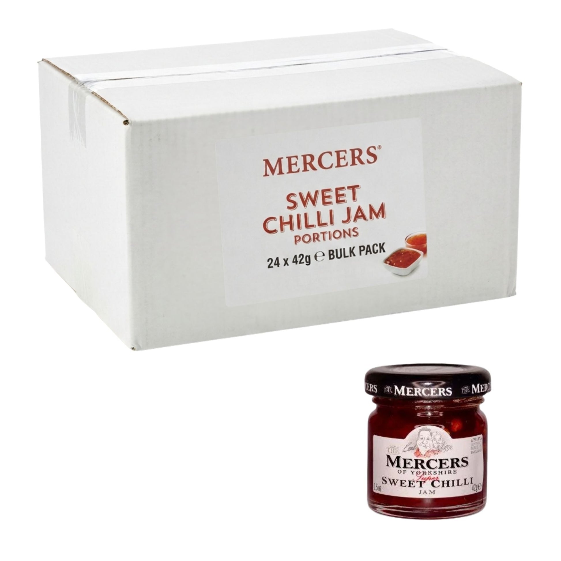 Mercers Sweet Chilli Jam 24 x 42g