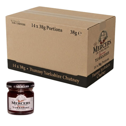 Mercers Yorkshire Chutney Portions 14 x 38g
