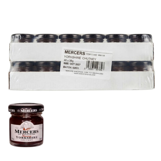 Mercers Yorkshire Chutney 48 x 38g