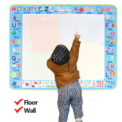 Magic doodle mat 100x80cm foldable portable kids art gift