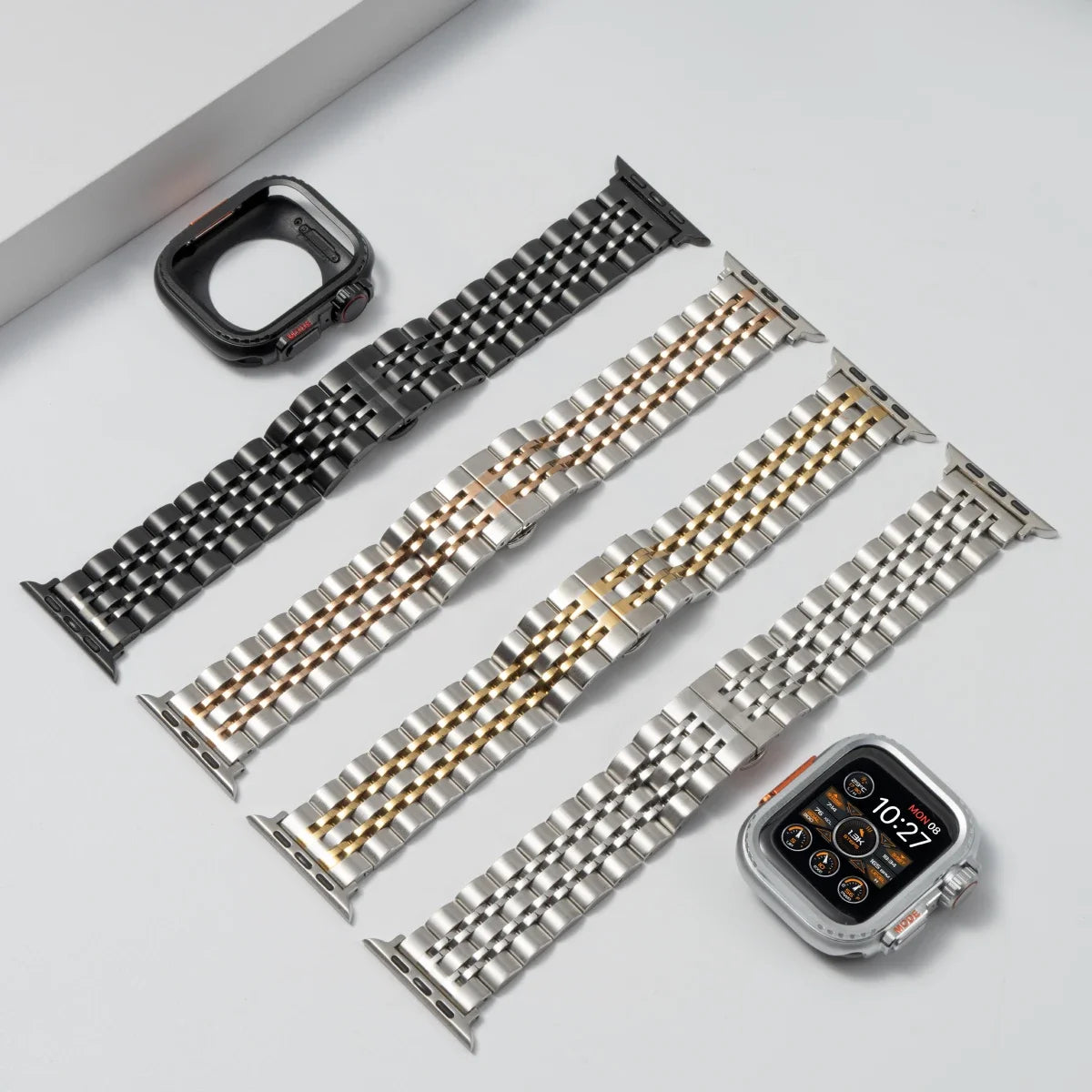 Metal Apple Watch strap for Series 11 and Series 10