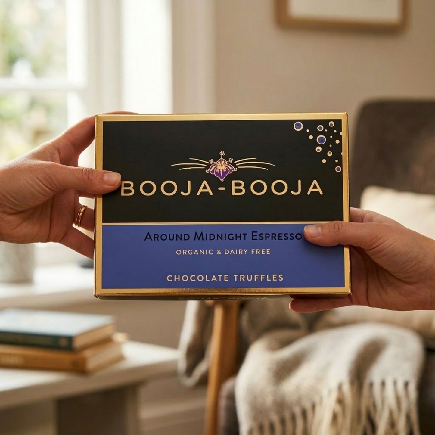 Gluten free organic luxury chocolate truffles set