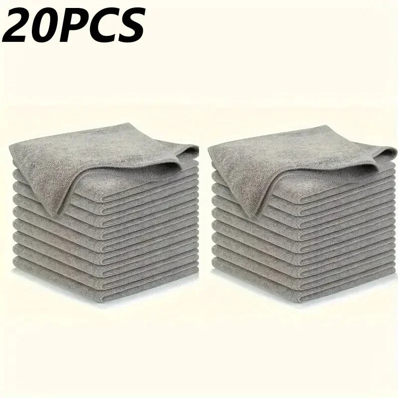 Soft microfiber cloth for mirror cleaning