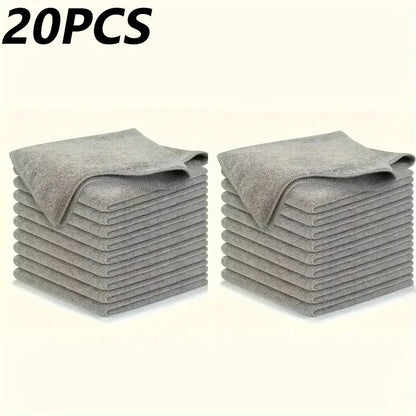 Soft microfiber cloth for mirror cleaning