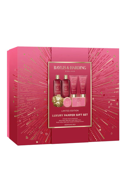 Midnight Cherry bath and body gift set by Baylis & Harding 