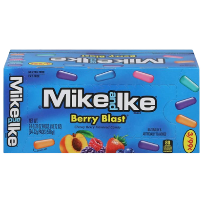 Pack of 24 Mike & Ike Berry Blast 22g candies