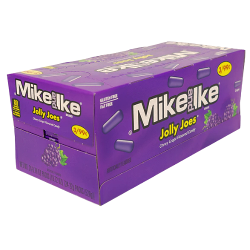 Individual Mike & Ike Jolly Joes candy pack 22g