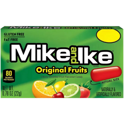 Pack of 24 Mike & Ike Original Fruits 22g candies